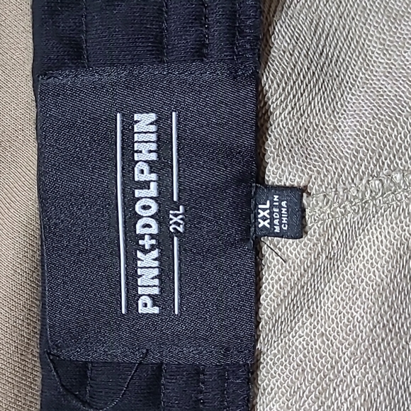 Pink+Dolphin Light Brown Sand Jogger Sweat-Pants Size XXL MEN'S - Picture 6 of 9